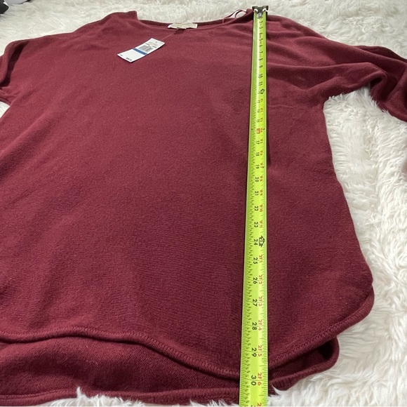 MICHAEL Michael Kors Burgundy Long Sleeve Blouse - XL - Picture 6 of 8
